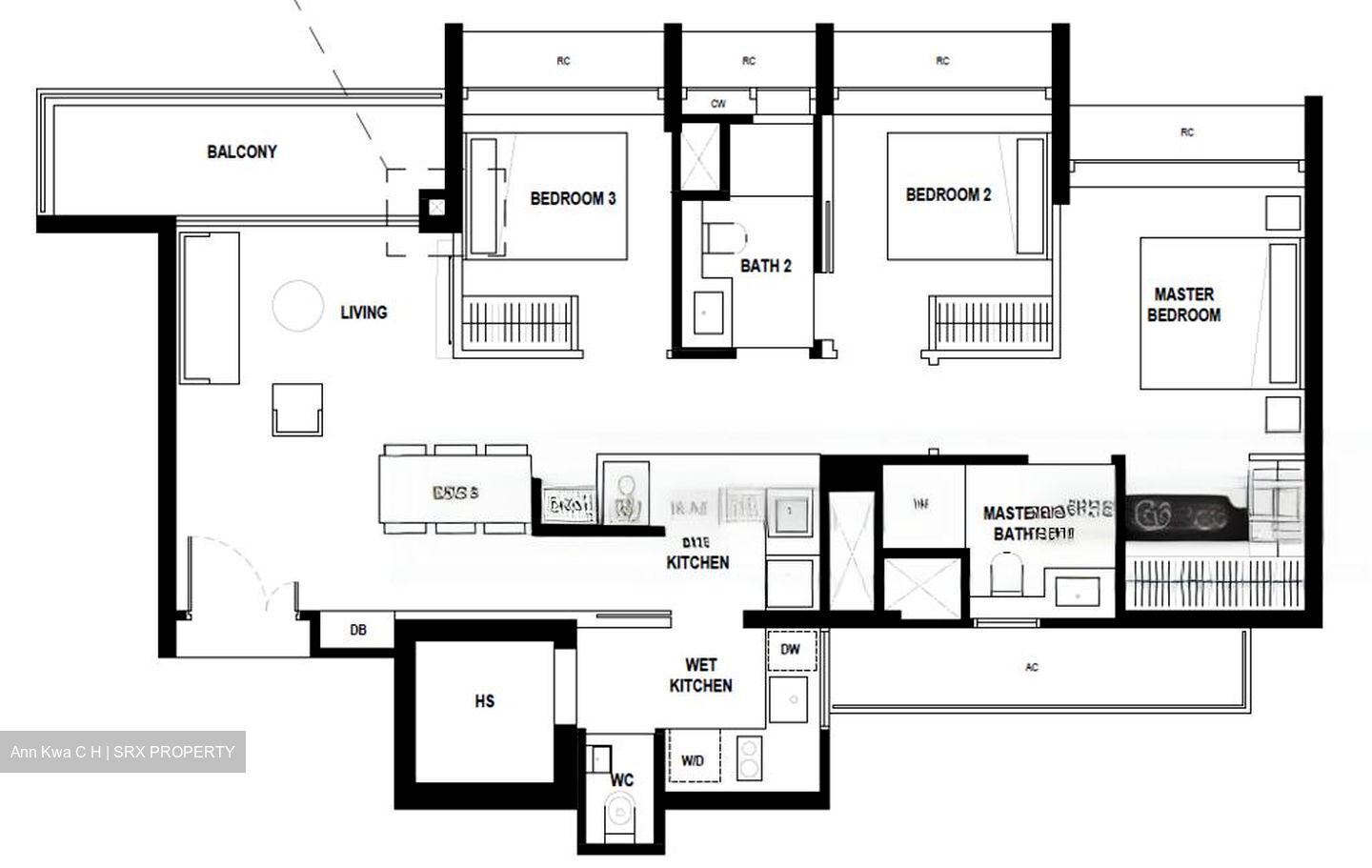 Arina East Residences (D15), Apartment #487165431